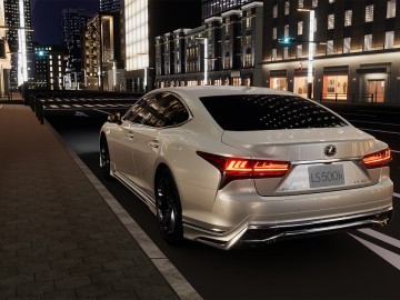  Lexus LS - Limuzyna dla prezesa na sterydach